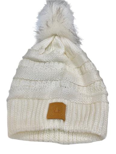 Royalty Beanie - White